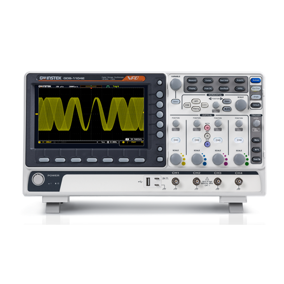 固纬GDS-1000E数字存储示波器   100MHz带宽