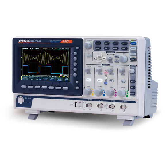 固纬GDS-1000B系列示波器 ，200MHz/100MHz 两种带宽选择